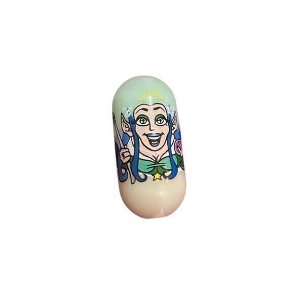 Mighty Beanz #123 Elf Queen Bean Glow 2003 Series 2 Moose Y2K Collectible Toy - Picture 1 of 2